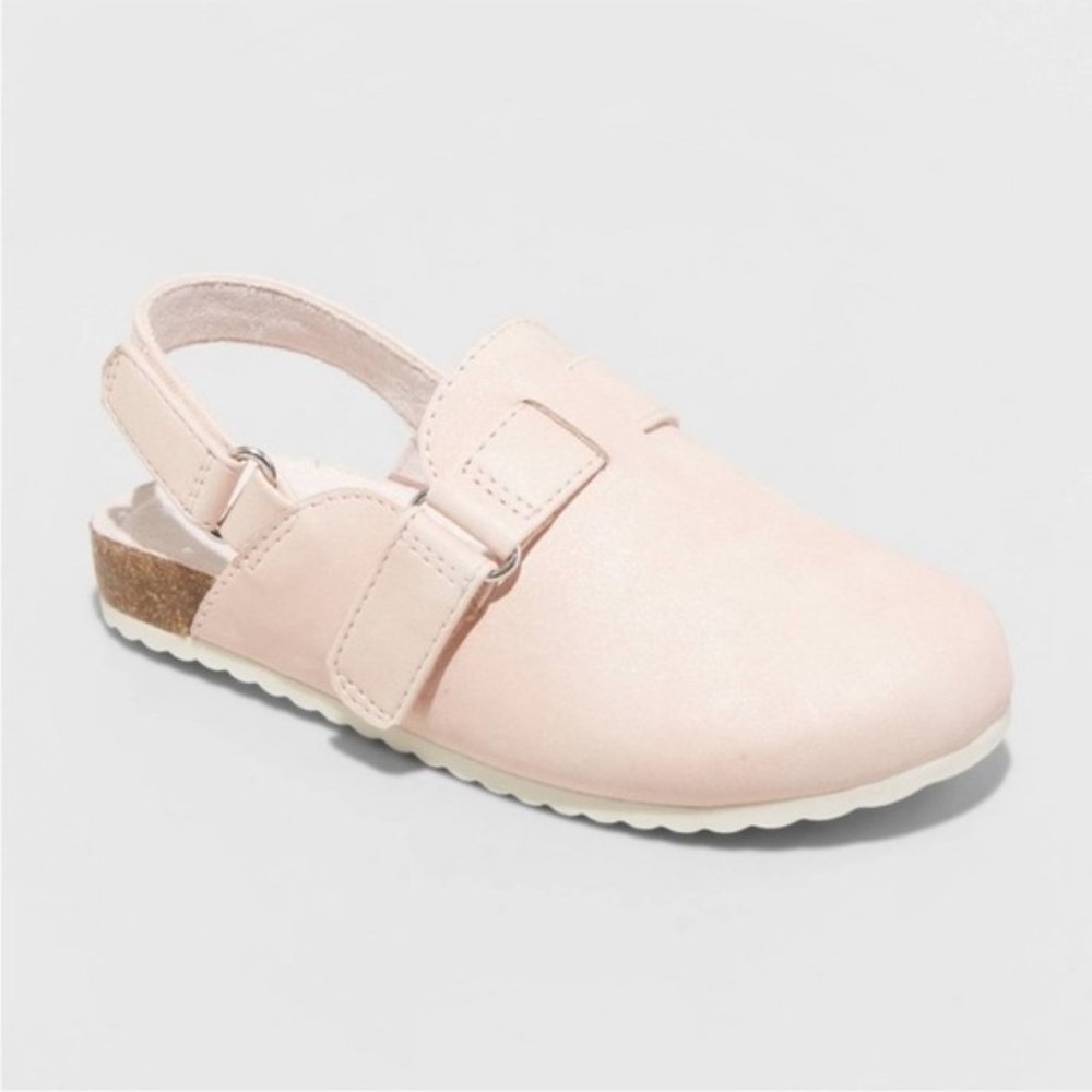 NWT Baby/Toddler Girls' Marley Slip-On Clogs- Pink sparkly!